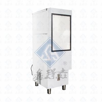 Máquina para hacer hielo en cubo comercial con alta producción y capacidad de almacenamiento de hielo de 900 kg