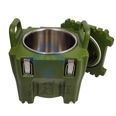 20L de caja térmica caliente aislada de comida de la sartén de transporte sin bandejas de alimentos para el restaurante