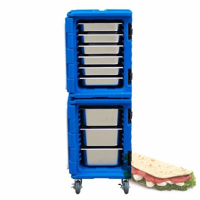 Caja de entrega de alimentos aislada con aislamiento acústico y calefacción