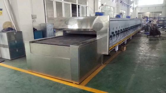 Equipo de cocina Horno eléctrico de túnel para la industria de la preparación de alimentos