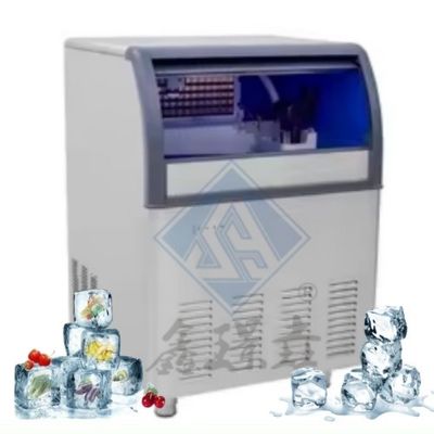 Máquina de fabricación de cubos comercial con alta productividad y capacidad de almacenamiento de hielo de 300 kg