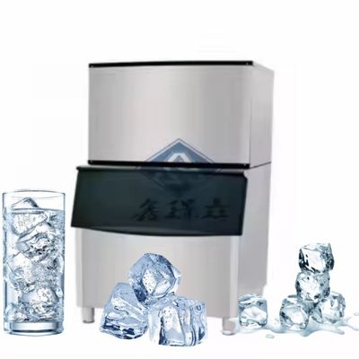 22*22*22mm Máquina automática de cubos de hielo de tamaño de hielo con rendimiento del compresor Fusheng