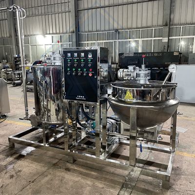 Pectina gelatina jarabe de caramelo máquina de hacer caramelo de goma blanda para la producción a gran escala