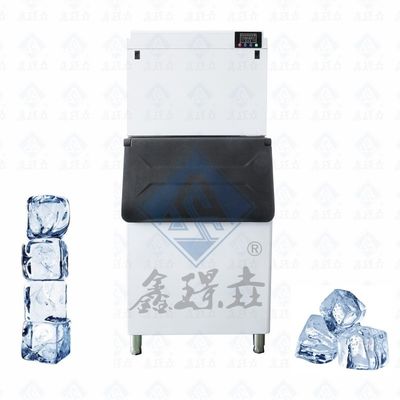 Máquina para hacer cubos de hielo de acero inoxidable y máquina para hacer hielo para producir hielo rápido