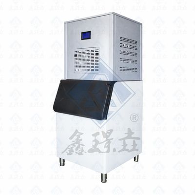 Máquina para hacer cubos de hielo de acero inoxidable y máquina para hacer hielo para producir hielo rápido