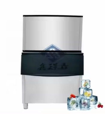 Fabricante de cubitos de hielo automático comercial con compresor Emerson y gran capacidad