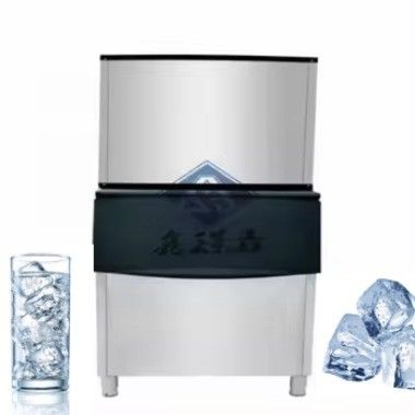 Fabricante de cubitos de hielo automático comercial con compresor Emerson y gran capacidad