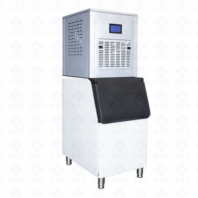 Tipo de hielo Cubo de acero inoxidable máquina automática de hielo para bares y restaurantes
