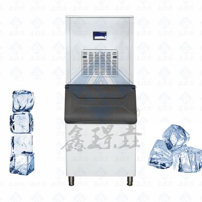 Máquina para hacer hielo en cubo de acero inoxidable La solución ideal para la producción comercial de hielo