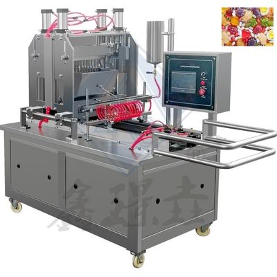 Máquina de caramelos de goma de 500 kg Deposito de caramelos duros con alta productividad
