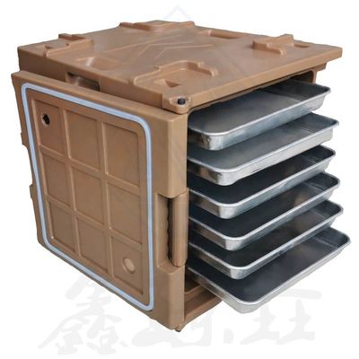Cajas aisladas preensambladas de tamaño personalizado para calefacción y conservación de alimentos