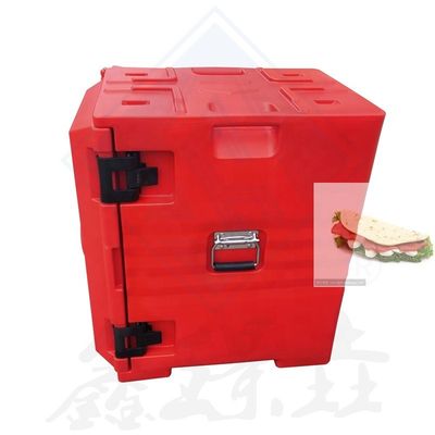 Caja de comida aislada para restaurantes con función de calentador de alimentos y capa interna de acero inoxidable