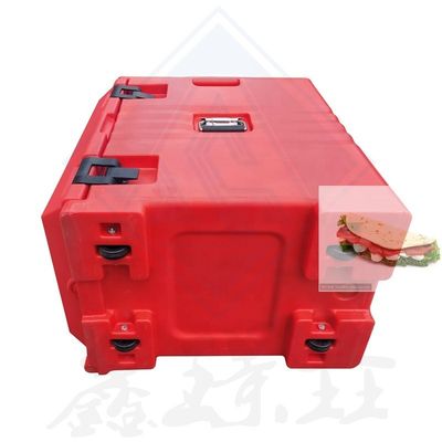 Caja de comida aislada para restaurantes con función de calentador de alimentos y capa interna de acero inoxidable