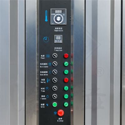 Aplicación para la restauración comercial 62 bandejas Horno giratorio de gas/eléctrico/diésel