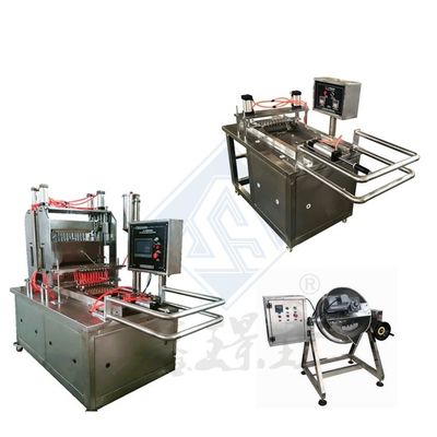 Máquina para formar caramelos de tamaño pequeño Máquina para hacer caramelos totalmente automática 1900*980*1700mm