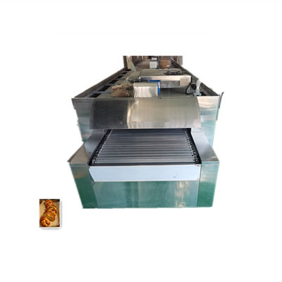 Horno eléctrico de túnel para galletas de pan francesas perfectamente crujientes 7/8/10m de salida