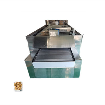 Horno eléctrico de túnel para galletas de pan francesas perfectamente crujientes 7/8/10m de salida
