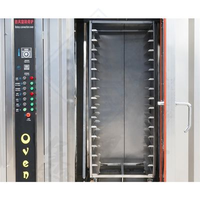 Tamaño de bandeja 400*600 mm /Equipo europeo de horno rotativo diesel para alta productividad