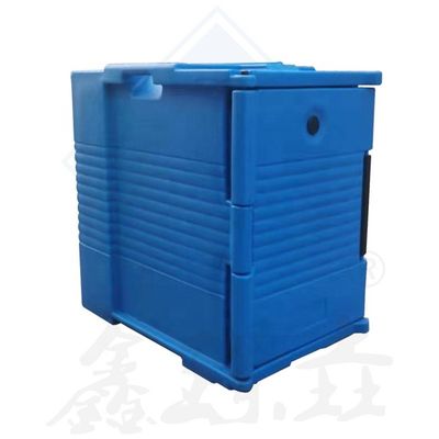 Caja de entrega aislada para el transporte de peces con construcción y diseño de acero inoxidable