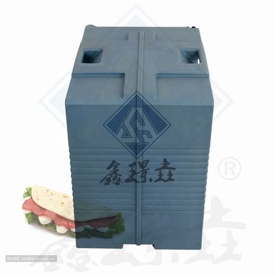 Revestimiento aislado de cajas de alimentos congelados para equipos mecánicos de cocina de tamaño personalizado