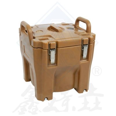 Rotomolding caja aislada de pescado y carne en color personalizado para el almacenamiento de alimentos frescos