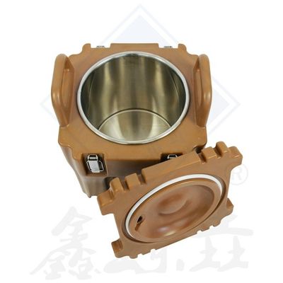 Rotomolding caja aislada de pescado y carne en color personalizado para el almacenamiento de alimentos frescos