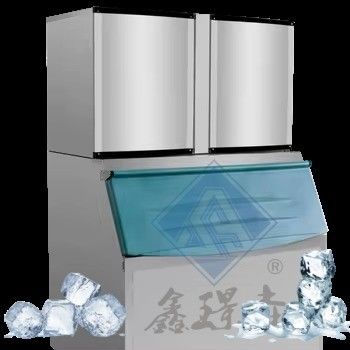 Máquina simple y duradera para hacer cubos de hielo 430x520x800 para enfriamiento por aire