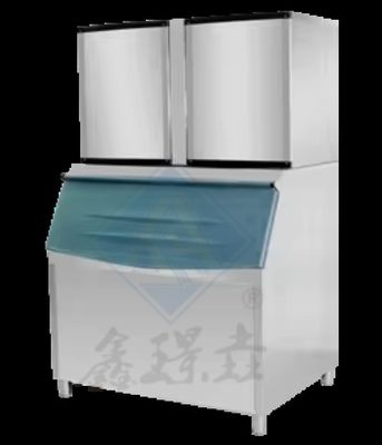 Máquina simple y duradera para hacer cubos de hielo 430x520x800 para enfriamiento por aire