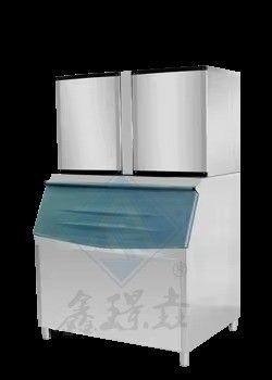 Máquina simple y duradera para hacer cubos de hielo 430x520x800 para enfriamiento por aire