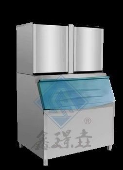 Máquina simple y duradera para hacer cubos de hielo 430x520x800 para enfriamiento por aire