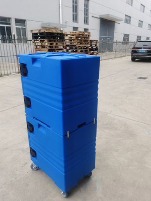 Caja de refrigeración con hielo aislante para equipos mecánicos de cocina de larga duración en restaurantes