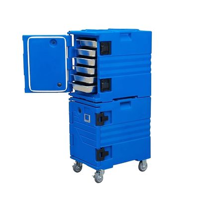 Caja de refrigeración con hielo aislante para equipos mecánicos de cocina de larga duración en restaurantes