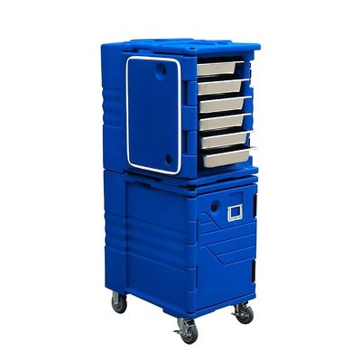 Caja de refrigeración con hielo aislante para equipos mecánicos de cocina de larga duración en restaurantes