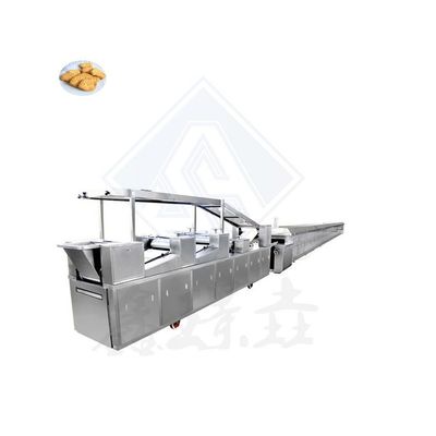 Horno de horneado de cubierta Grandes galletas galletas crujientes Horno de túnel eléctrico automático