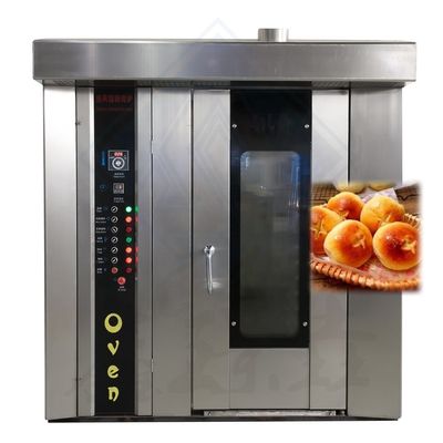 B2B Gas eléctrico Diesel Horno de pan 32 bandejas Máquinas comerciales para hacer pasteles