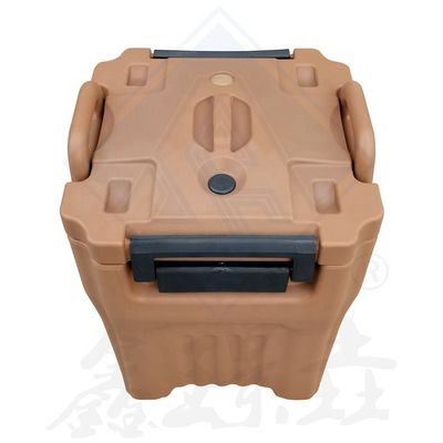 Caja aislada de vacío de espuma aislada de hielo para equipos mecánicos de cocina