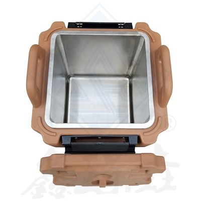 Caja aislada de vacío de espuma aislada de hielo para equipos mecánicos de cocina