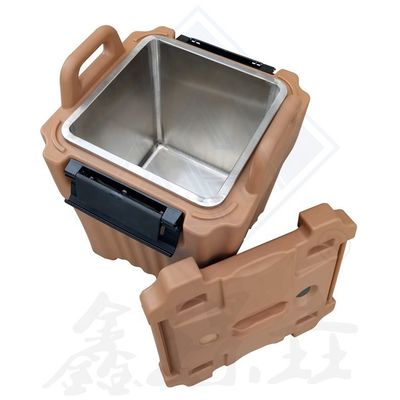 Caja aislada de vacío de espuma aislada de hielo para equipos mecánicos de cocina