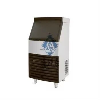 Máquina de hacer cubos de hielo de acero inoxidable comercial 22 * 22 * 22mm tamaño de hielo
