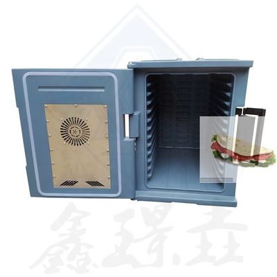 Caja de transporte de sartén aislada para restaurante que sirve plato de raspado en tamaño personalizado