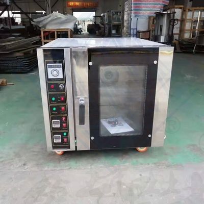 Alto rendimiento 5 bandejas horno de convección de panadería eléctrica horno de cocina para aceite de cocina