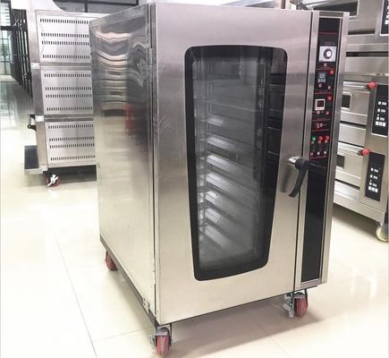 10 bandejas Horno eléctrico de convección para hornear pan en restaurantes