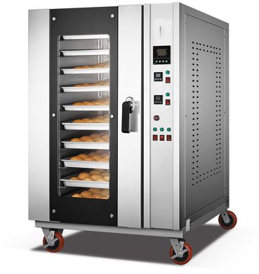 10 bandejas Horno eléctrico de convección para hornear pan en restaurantes