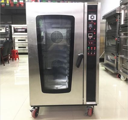 10 bandejas Horno eléctrico de convección para hornear pan en restaurantes