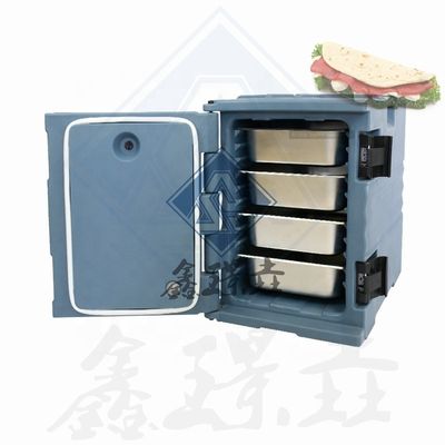 Caja de comida aislada de acero inoxidable para equipos mecánicos de cocina en restaurantes
