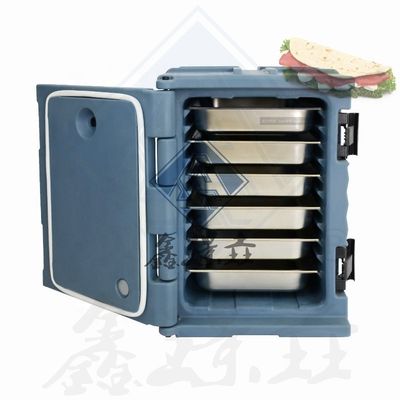 Caja de comida aislada de acero inoxidable para equipos mecánicos de cocina en restaurantes