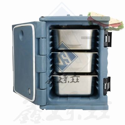 Caja de comida aislada de acero inoxidable para equipos mecánicos de cocina en restaurantes