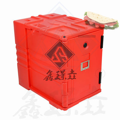 Caja de comida aislada de acero inoxidable para equipos mecánicos de cocina en restaurantes