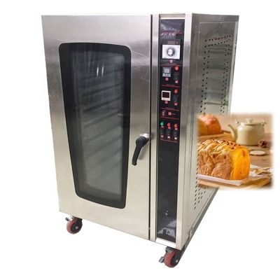 Equipo de panadería horneado 8 bandejas Horno de convección de gas Horno de horneado eléctrico comercial