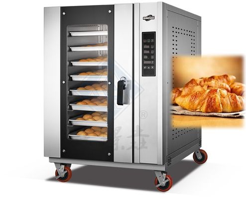 Equipo de panadería horneado 8 bandejas Horno de convección de gas Horno de horneado eléctrico comercial